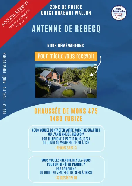 Déménagement Antenne Rebecq