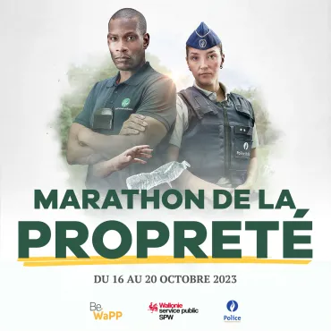 Nous sommes fiers de participer avec la commune de Walhain, pour la deuxième année consécutive, à la semaine de la propreté.