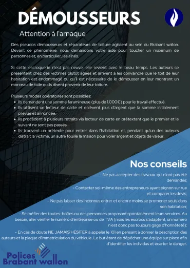Presse démousseurs