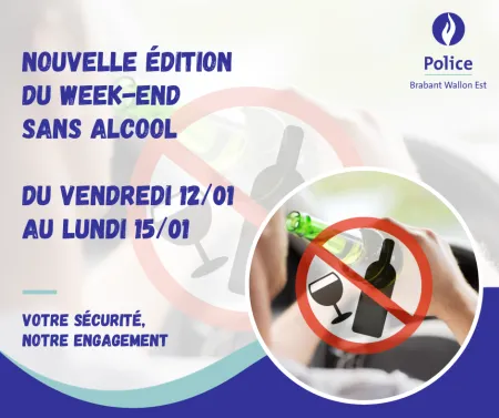 Week-end sans alcool (janvier 2024)