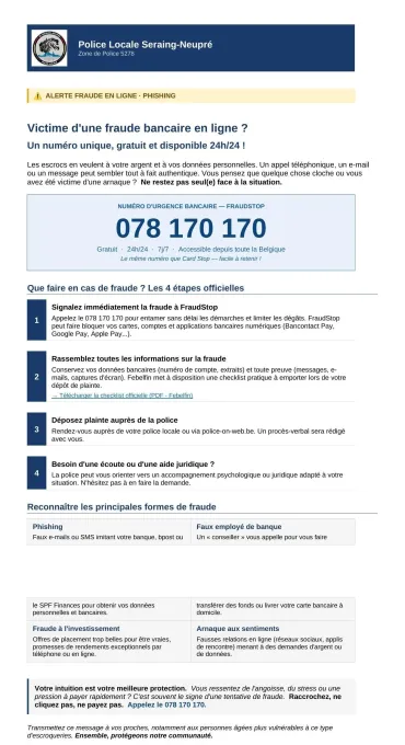 Victime d'une fraude