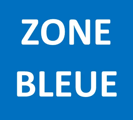 zone bleue