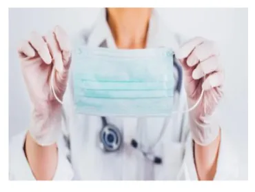 Infirmière en masque