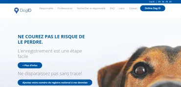 Dog ID enregistrez votre chien