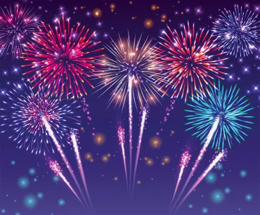 feux d'artifice