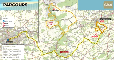 parcours flèche wallonne