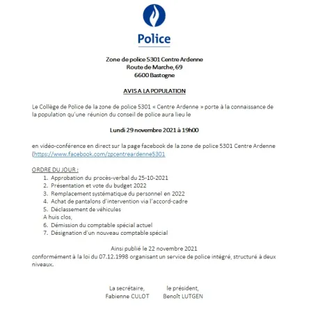 Conseil de Police