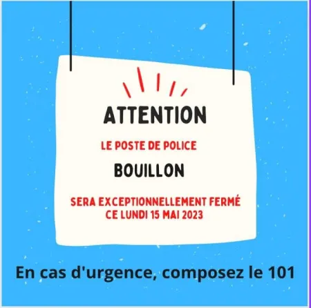 Fermeture Bouillon 