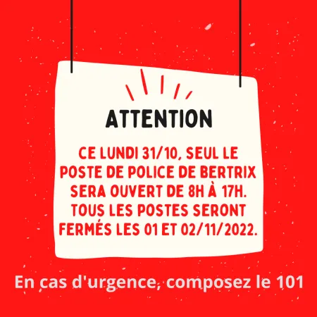 Fermeture postes