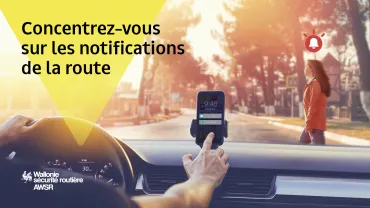 AWSR Concentrez-vous sur les notifications de la route