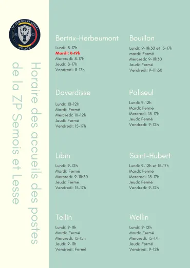 horaire