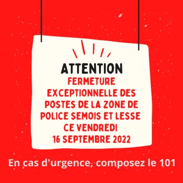 Fermeture postes