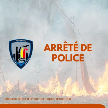 Visuel arrêté de police