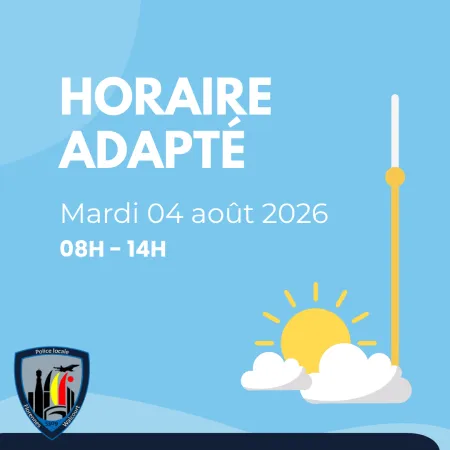 Visuel horaire adapté