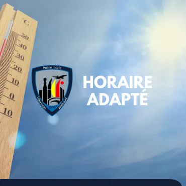 Visuel horaire adapté