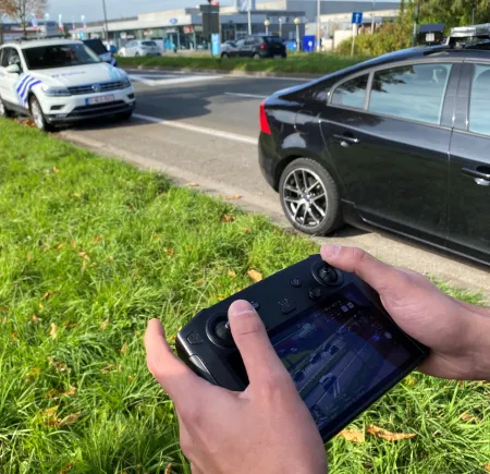 Police de Mouscron - Drone