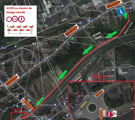 plan des travaux