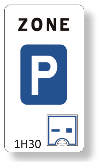 Zone bleue