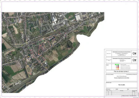 Plan déviation