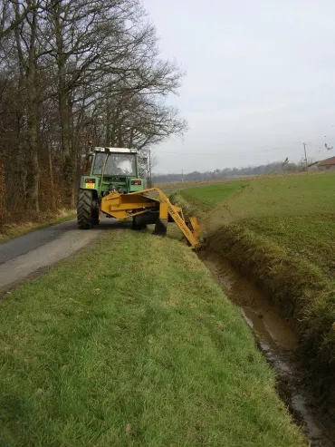 Curage des fossés