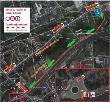 plan des travaux