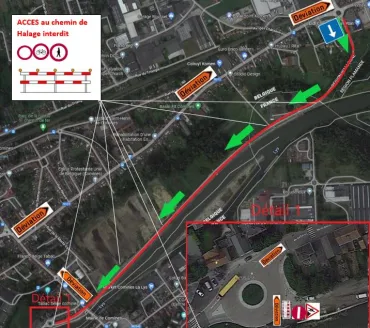 plan des travaux