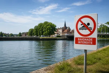 Interdiction de baignade