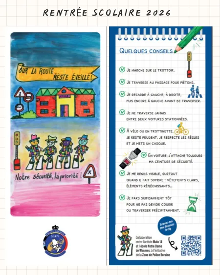 le Flyer de rentrée scolaire 2026 2027