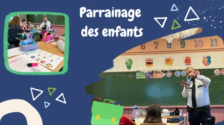 Action parrainage des enfants de la police boraine