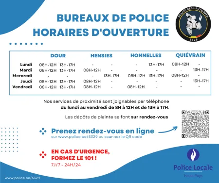 Horaires SAP