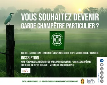 Formation garde-champêtre particulier