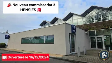 Nouveau commissariat à Hensies
