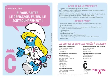 Affiche prévention cancer du sein