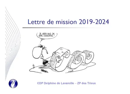 Lettre de mission CZ