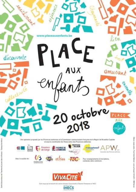 Place aux enfants affiche