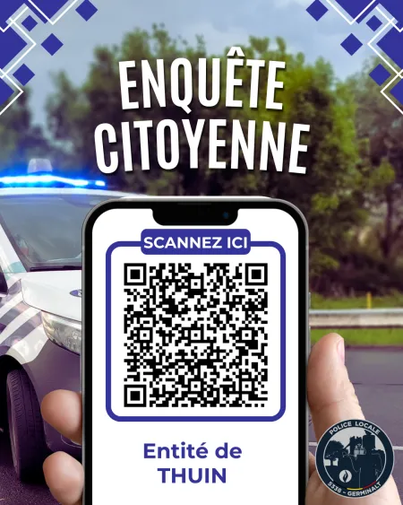 QR CODE ENQUETE THUIN