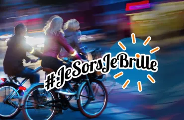 Banner je sors je brille vélo