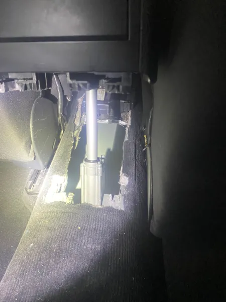 Drugs in verborgen ruimte