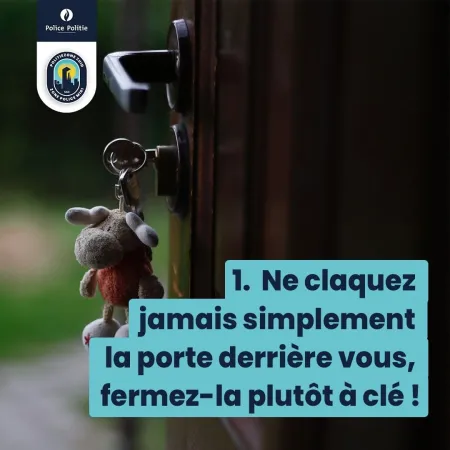 ne claquez jamais simplement la porte derrière vous