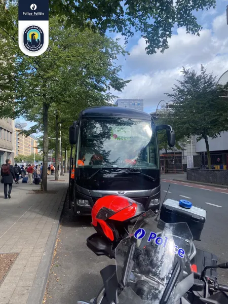 controles bussen Brussel Zuid