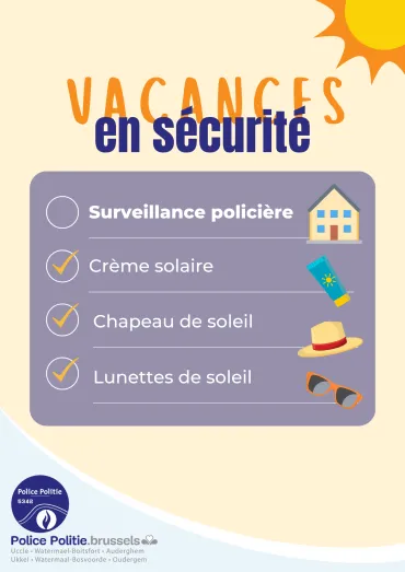 Vacances en sécurité 