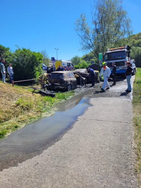 Ouverture de l'épave