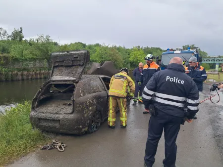 Inspection d'une épave