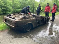 Inspection d'une épave française