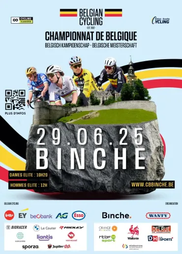 championnat de Belgique de cyclisme 2025