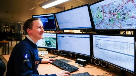 L'Inspectrice Anke Peerlinck travaille déjà depuis 2007 au CIC Bruxelles.