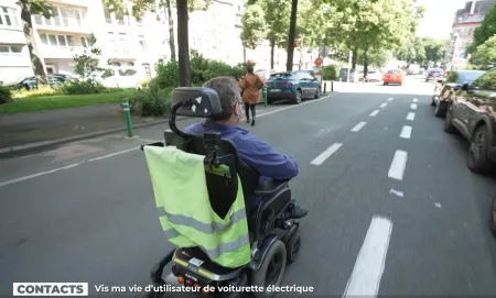 Contacts : Vis ma vie d’utilisateur de fauteuil roulant électrique