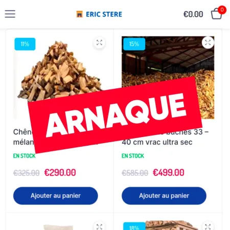Arnaque bois
