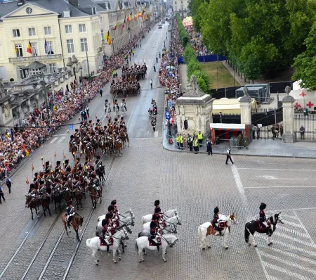 Adopter un cheval de police retraité