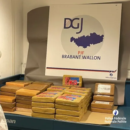 Une vaste enquête menée par la PJF du Brabant wallon met à jour une organisation internationale active dans le trafic de stupéfiants